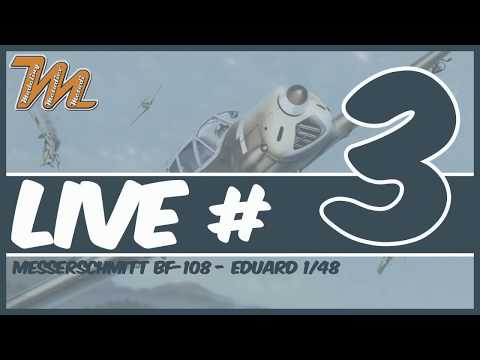 1/48 Messerschmitt Bf-108 Taifun - Eduard - scale model build log day 3