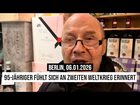 06.01.2026 #Blackout #Berlin Tag 4: 95-Jähriger: Stromausfall erinnert an 2. Weltkrieg-Schrecken