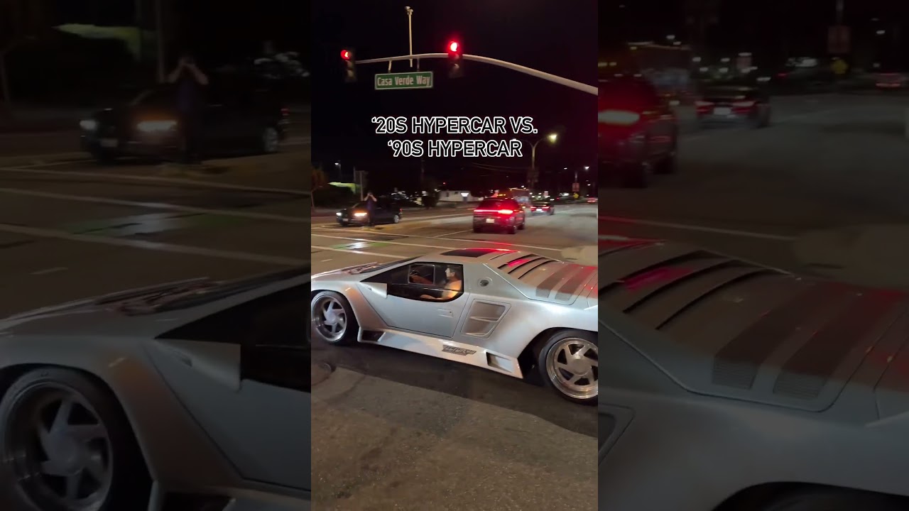 ultra rare Vector W8 meets the latest Pagani Utopia  just Car Week things Vector Pagani Utopia#car