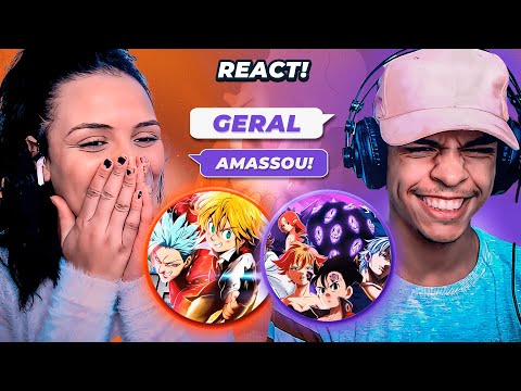 2 em 1 | AniRap | Rap dos 7 Pecados Capitais e Rap dos 10 Mandamentos | [ React Rap Nerd ] 🔥