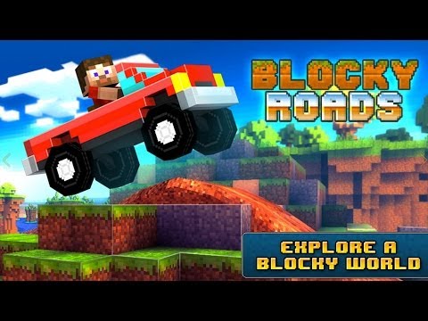 Blocky Roads iPhone 5 iOS 7.0.3 HD Gameplay Trailer - YouTube