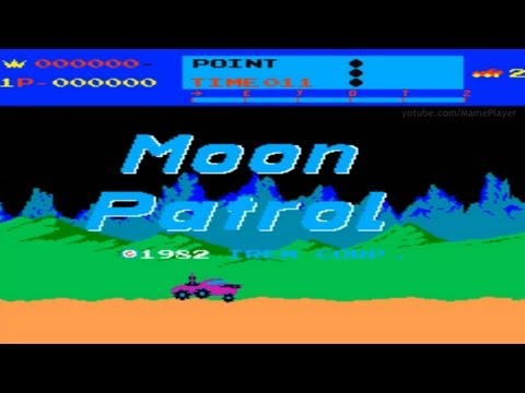 Moon Patrol 1982 Irem Mame Retro Arcade Games