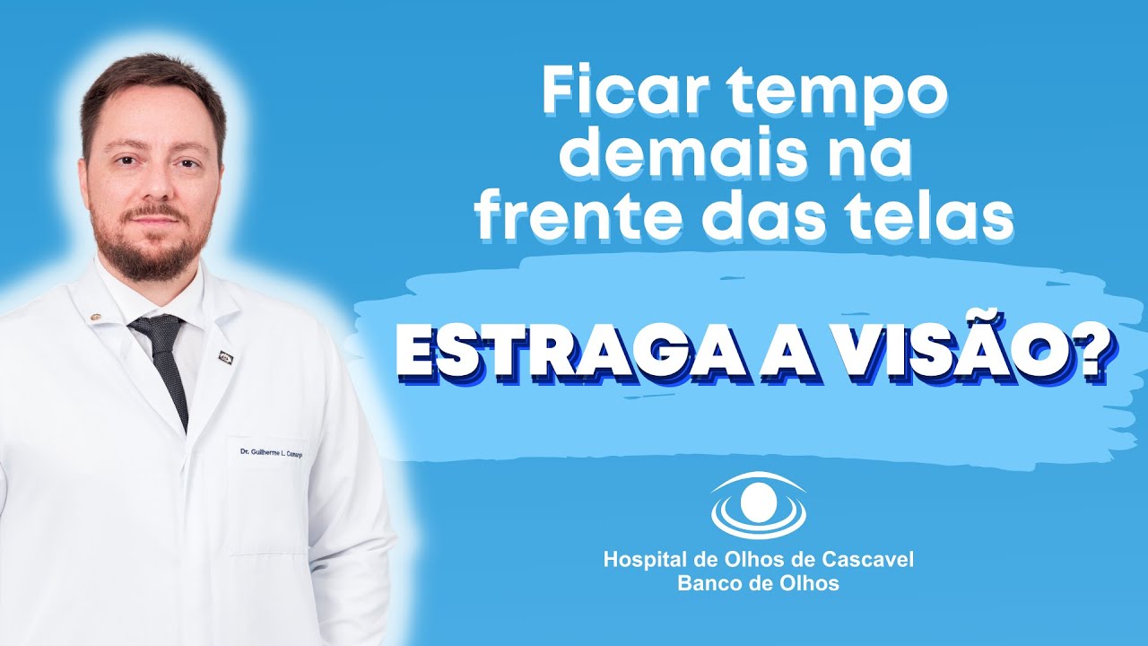 Ficar muito tempo no celular e computador prejudica mesmo a visão?