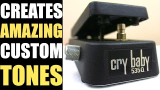 Video thumbnail for REVIEWING The Dunlop Cry Baby 535Q Multi-Wah Pedal by Rudy G. Rock Artist