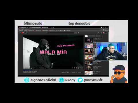 SONY REACCIONA A LIT killah, Duki - Mala Mía [Visualizer]