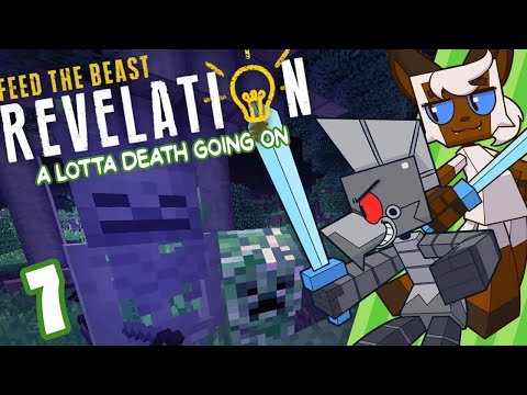 MODDED Minecraft FTB Revelations Part 7: A Lotta Death Going On Southbird Classic Series