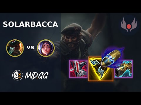 MID.GG: [ solarbacca ] Gangplank TOP vs Irelia | EUW GRANDMASTER | LOL Season 2025