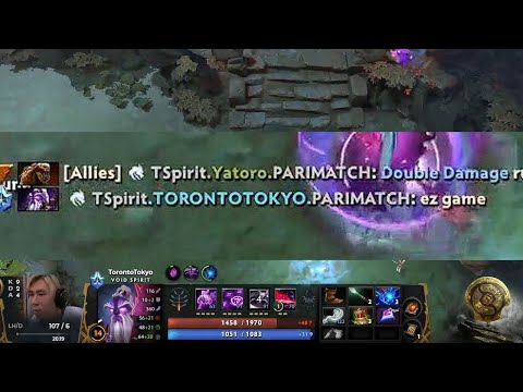 "ez game" TORONTOTOKYO ALL CHAT after teamwiping OG!