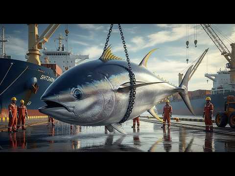 Giant Bluefin Tuna Explosion – Massive Schools, Violent Strikes & Extreme Deep Sea Fishing