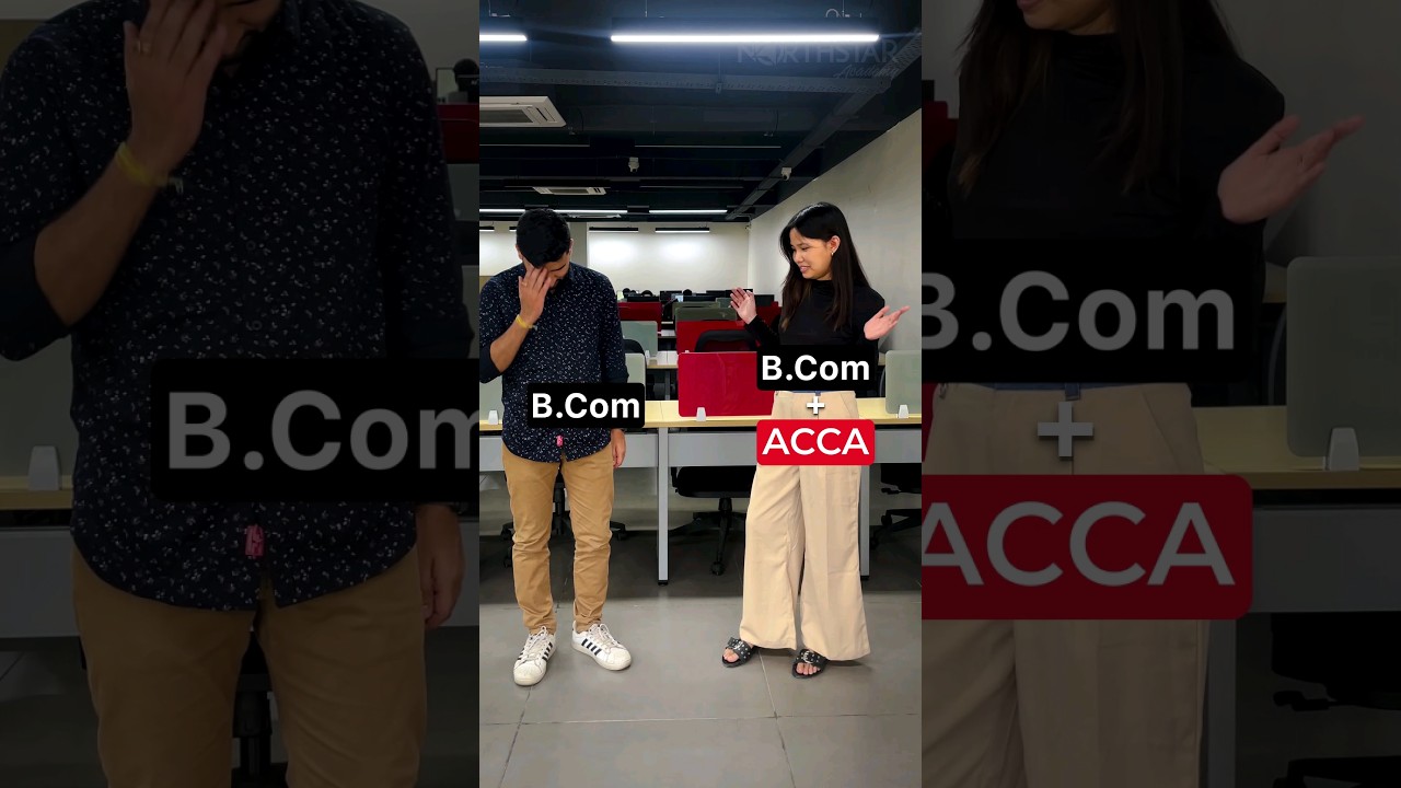 Only BCom vs BCom with ACCA Course 2024, 2025 Full Details