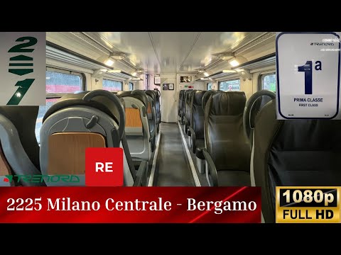 🚉 E464.547 sul 2225 sulla 🔴 RE2 da MILANO CENTRALE a BERGAMO