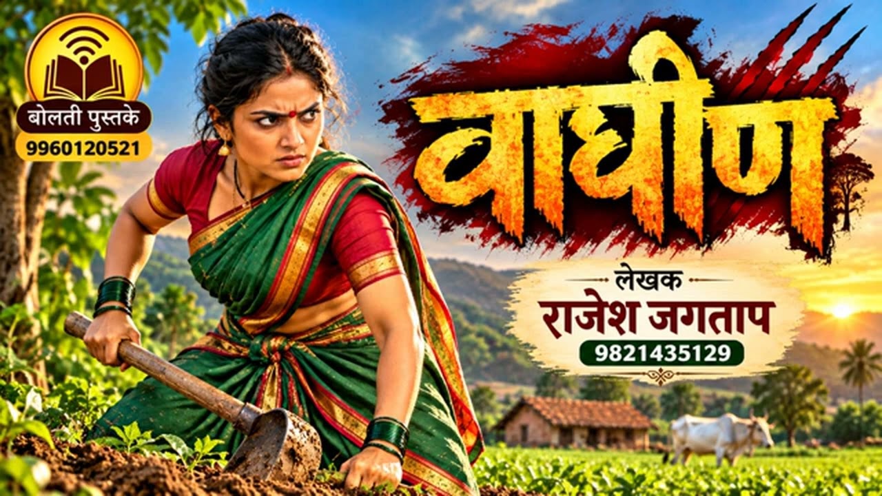 वाघीण : लेखक राजेश जगताप : एक सुंदर मराठी ग्रामीण कथा :@bo
