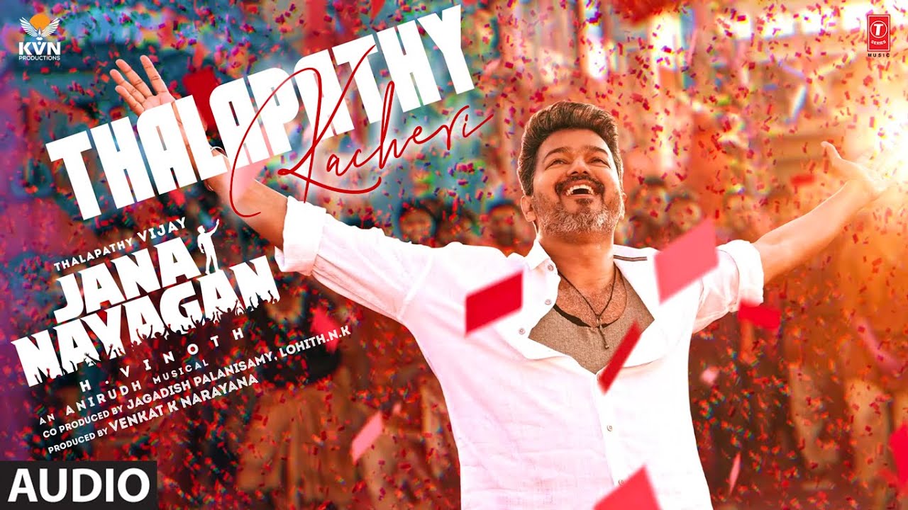Jana Nayagan: Thalapathy Kacheri (Full Audio)| Thalapathy Vijay| H Vinoth| Anirudh| Pooja Hegde| KVN