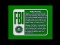 Walt Disney Home Video Warning Screen 1991 1997 Laserdisc Variant