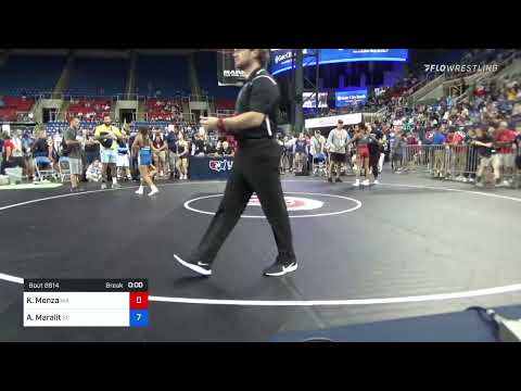 94 Lbs Quarterfinal - Kyler Menza, Washington Vs Annalise Maralit, South Carolina 22ac