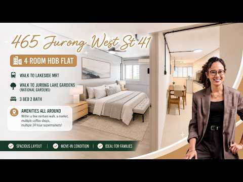 465 Jurong West Street 41, 465 Jurong West Street 41, 3 Bedrooms, 980 sqft, HDB Flat For Sale, by Melissa Lam, 60059704 - PropertyGuru.com.sg