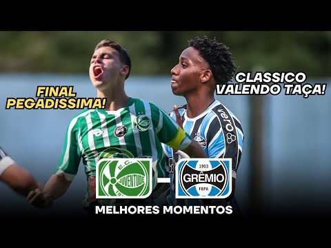 GURIZADA DO IMORTAL FAZ JOGAÇO EM CLASSICO VALENDO TAÇA! JUVENTUDE X GRÊMIO | GAÚCHÃO SUB-15 2023