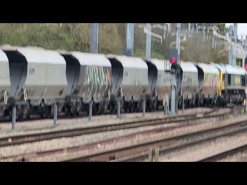 Freightliner Class 66 no: 66606 @ Bristol Parkway (6A77) 28/10/2024.