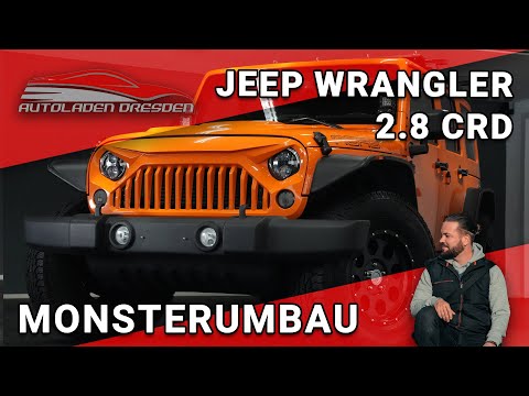 Jeep Wrangler 2.8 CRD Fahrzeugpräsentation Autoladen Dresden