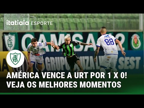 VEJA OS MELHORES MOMENTOS DE AMÉRICA 1 X 0 URT | CAMPEONATO MINEIRO
