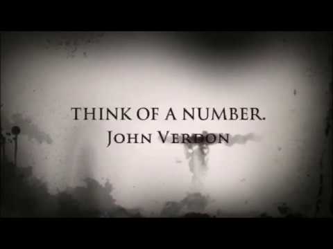 THINK OF A NUMBER- by John Verdon Book Trailer