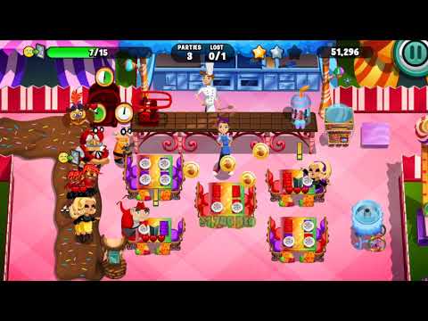 2018 Diner Dash Candy Carnival  level 171
