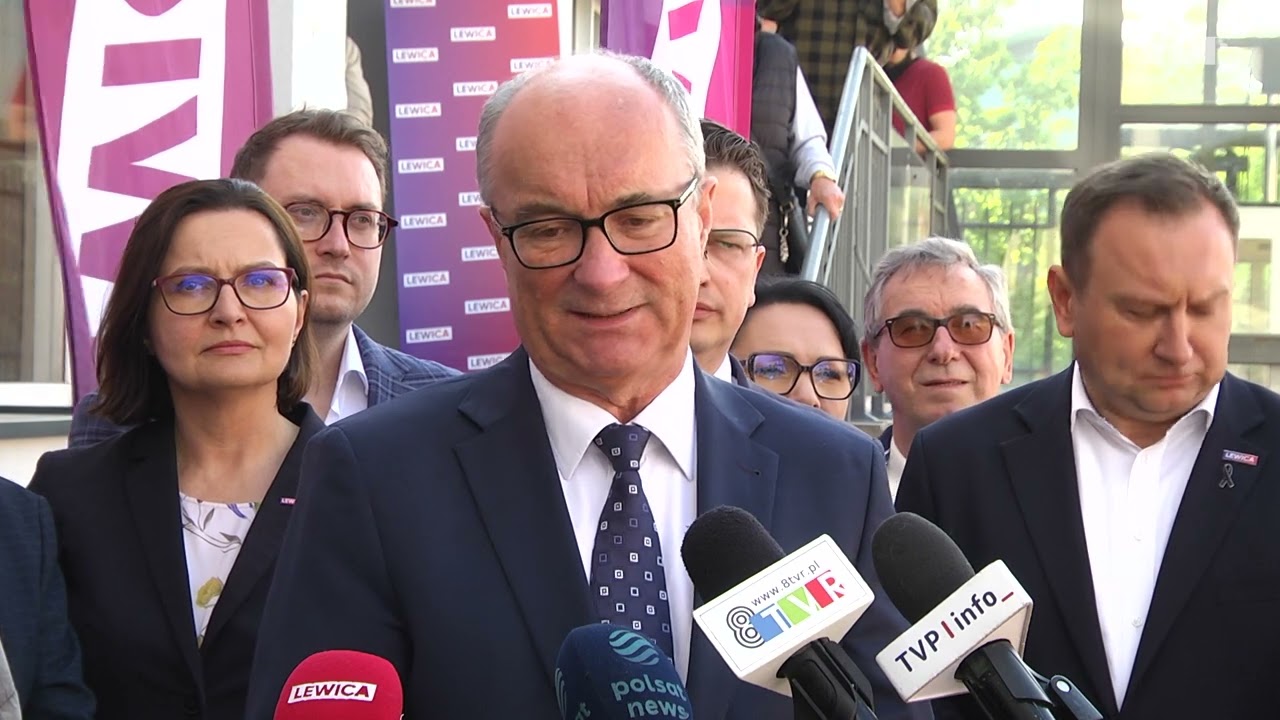 Wizyta marszałka Sejmu – Włodzimierza Czarzastego w Sieradzu