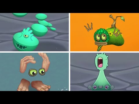 Monsters Lost Things - My Singing Monsters | All Sounds & Animations