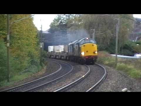 37059/37194 6K73 Sellafield - Crewe flasks 23rd October 2010