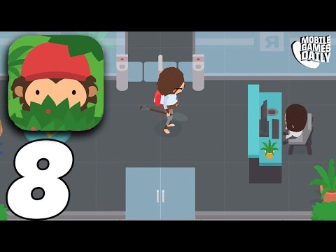 SNEAKY SASQUATCH Gameplay Walkthrough Part 8 - New Town Story Update (Apple Arcade)