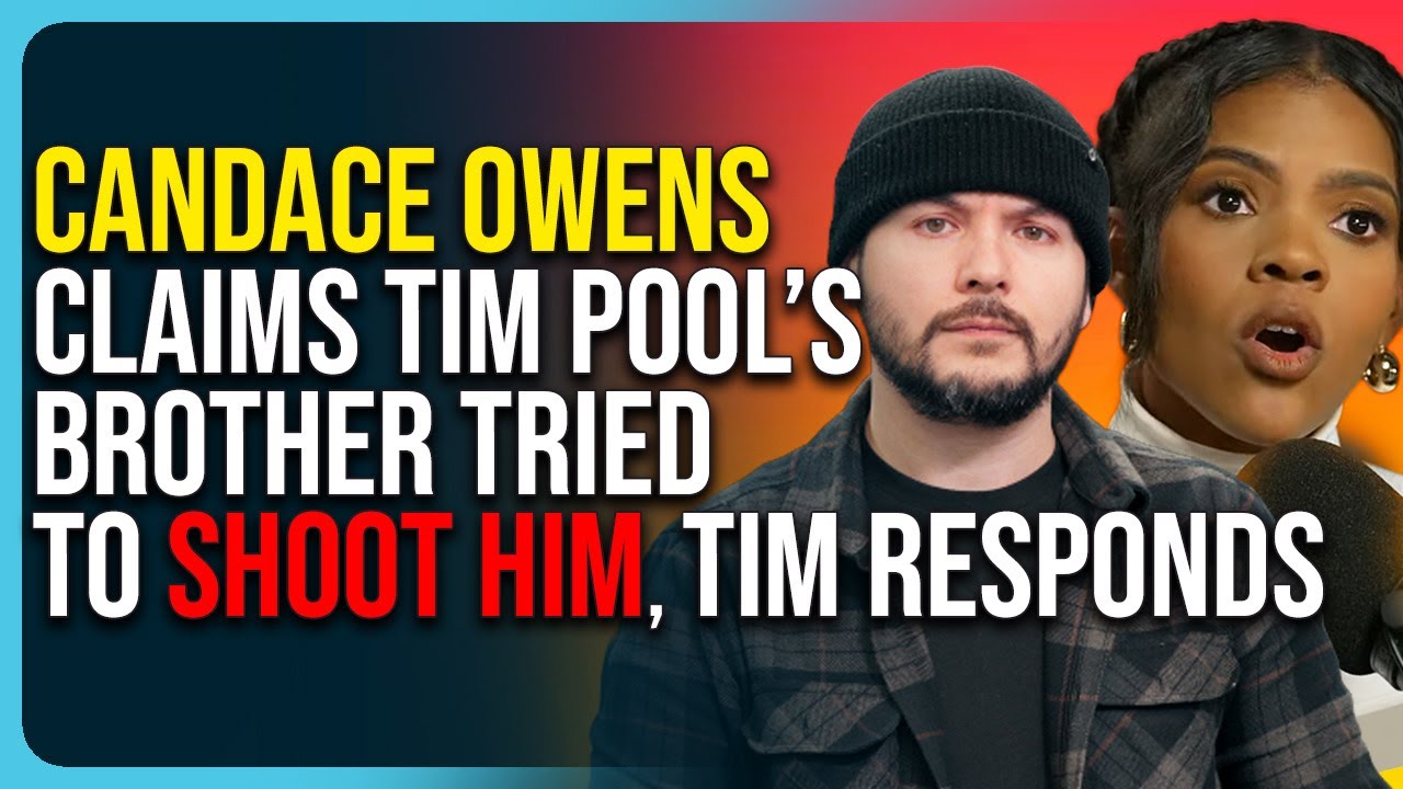 Candace Owens Claims Tim Pool’s Brother Tried To Shoot Him, Tim Responds