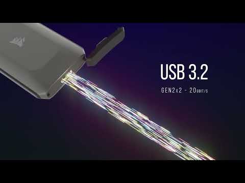 CORSAIR EX100U Portable SSD Type C