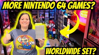 COMPLETING A WORLD WIDE Nintendo 64 Set! Can I Do It?