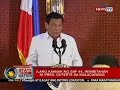 SONA: Pangulong Duterte, isinisi kay dating Pres. Aquino ang Mamasapano encounter