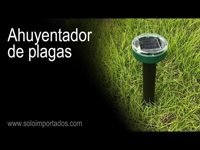 Vídeo relacionado con Ahuyentador de Ratas 4 Piezas, Repelente Ratas Ultrasonido Exterior, Ahuyentador de Topos y Ratones Solar, IP65 Impermeable, Anti Topos, Serpientes, Ratones