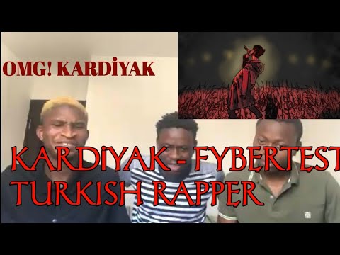 OMG! KARDİYAK RAPPER - KARDİYAK -FYBERTEST REACTİON - KARDİYAK FYBERTEST TEPKİ YABANCILARIN TEPKİSİ!