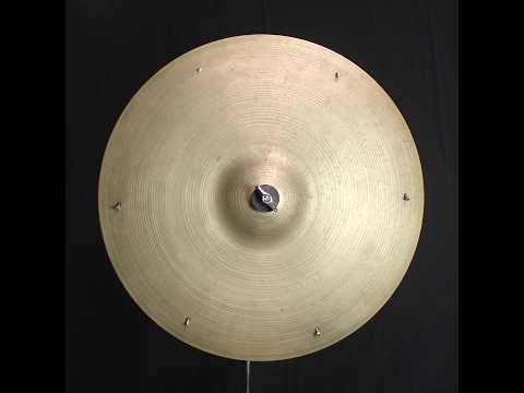 Vintage Zildjian 18" 1960's A Sizzle Ride - 1580g (video demo) image 5
