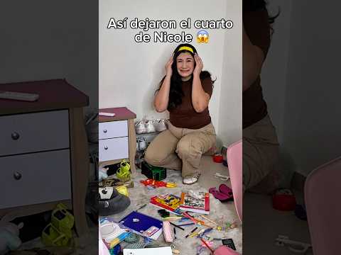 Así encontré el cuarto de mis hijos 😱👶🏻