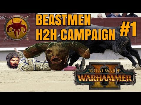 Khazrak vs Alberic | Beastmen Head to Head Campaign - Total War: Warhammer 2