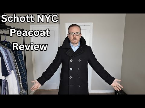 The Ultimate Peacoat: Schott NYC Peacoat