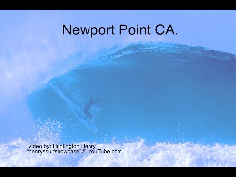 Episke bølger ved Newport Point