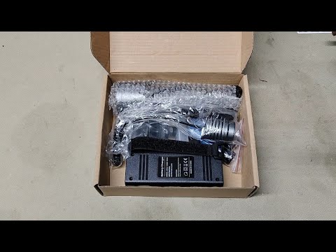 Green predator hunting flashlight.