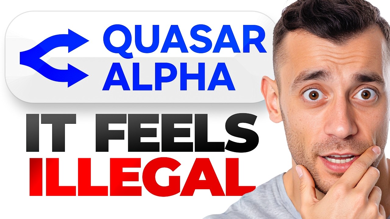 NEW GPT 5? Quasar Alpha is SHOCKING (FREE API!)