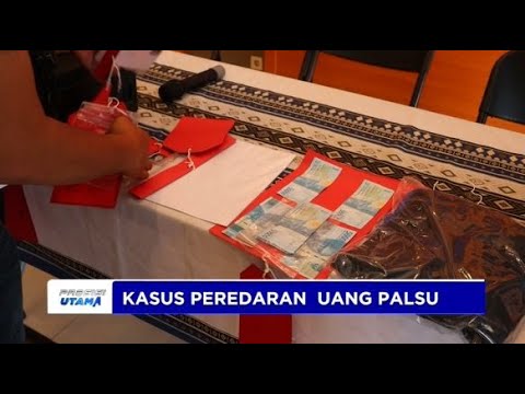 POLRES BANTUL AMANKAN MAHASISWA PENGEDAR UANG PALSU