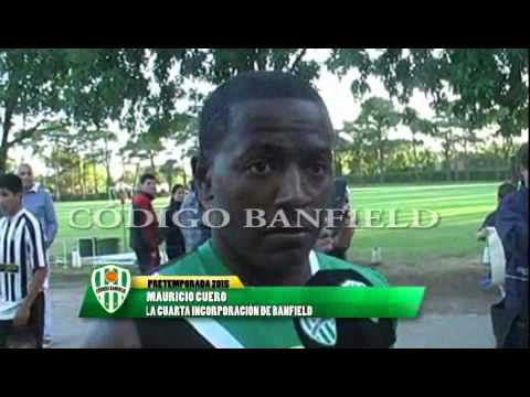 MAURICIO CUERO ES LA CUARTA INCORPORACIÓN DE BANFIELD 2015