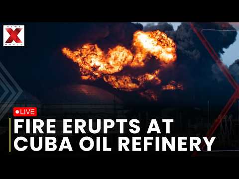 Cuba Refinery Fire LIVE : Fire Erupts at Havana Refinery as Cuba Struggles With Fuel Shortages
