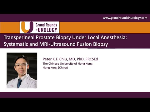 Transperineal Prostate Biopsy Under Local Anesthesia: Systematic and MRI Ultrasound Fusion Biopsy