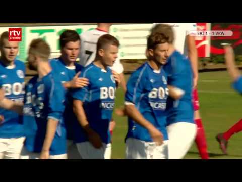 SC Erica in blessuretijd langs VKW