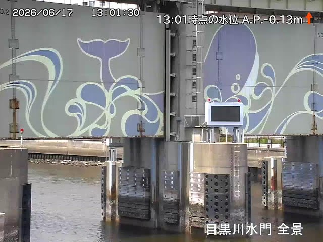 目黒川水門 全景