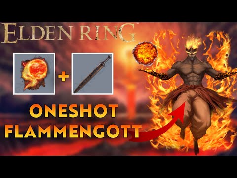 SOWAS habt IHR NOCH NIE GESEHEN!!! | ONESHOT FLAMMENGOTT | Glaube-Build | Elden Ring auf Deutsch |